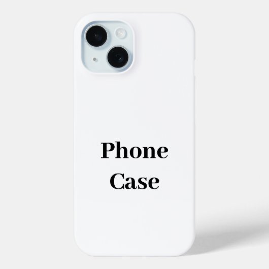 Coques Case-Mate iPhone Créez Votre Propre Promotion de Marque Simple (Verso)