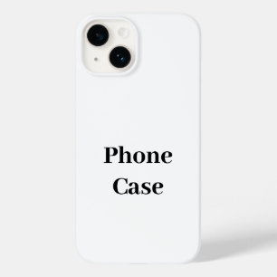 Coque Pour iPhone 14 Créez Votre Propre Promotion de Marque Simple