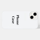 Coques Case-Mate iPhone Créez Votre Propre Promotion de Marque Simple (Verso (horizontal))
