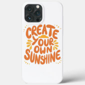 Coques Case-Mate iPhone Créez votre propre soleil (Verso)