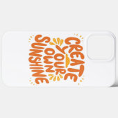 Coques Case-Mate iPhone Créez votre propre soleil (Verso (horizontal))