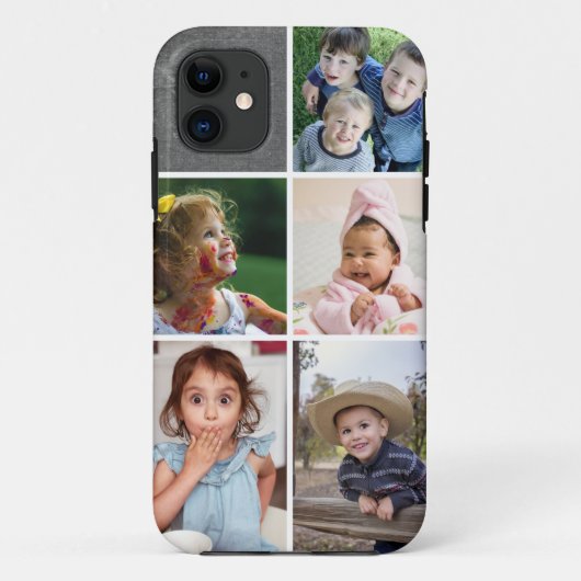 Coques Case-Mate iPhone Créez votre propre tableau de bord de collage phot (Dos)