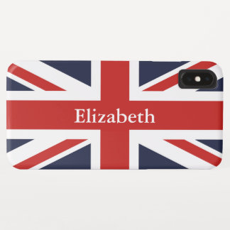 Etui iPhone Case-Mate Créez votre propre Union Jack rouge personnalisée