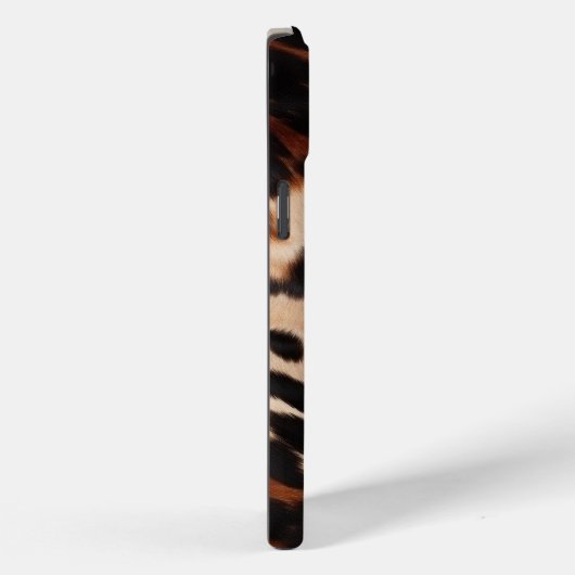 Coques Case-Mate iPhone Crème Brown noir (Verso / Droite)