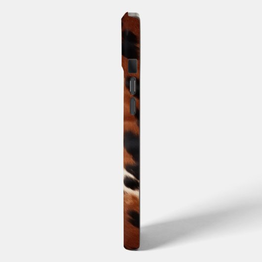 Coques Case-Mate iPhone Crème Brown noir (Verso / Gauche)