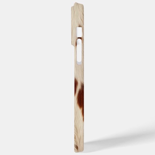 Coques Case-Mate iPhone Crème Brown Ouest (Verso / Gauche)