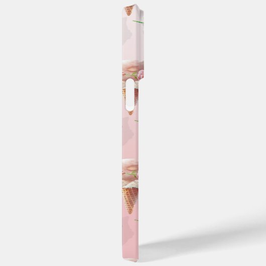 Coques Case-Mate iPhone Crème de glace Kitty - Rosy & Dreamy (Verso / Droite)