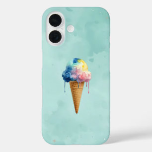 Coques iPhone 16 Crème Glacée