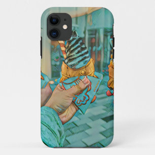 Case-Mate iPhone Case Crème glacée au chocolat