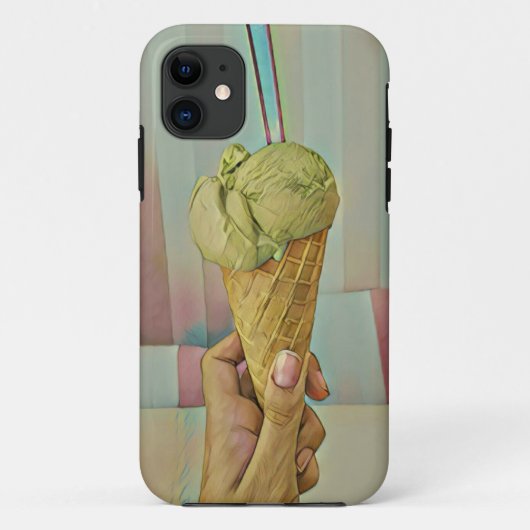Coques Case-Mate iPhone Crème glacée au chocolat (Dos)