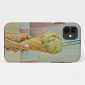 Coques Case-Mate iPhone Crème glacée au chocolat (Dos (Horizontal))