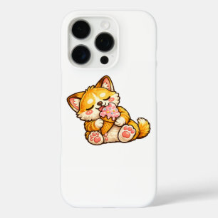 Coques iPhone 16 Pro Crème Glacée de Chat Mignon
