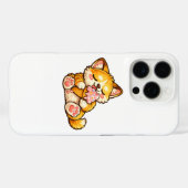 Coques Case-Mate iPhone Crème Glacée de Chat Mignon (Verso (horizontal))