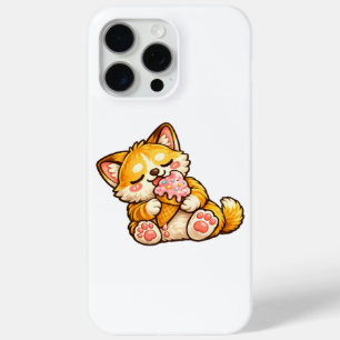 Coque iPhone 15 Pro Max Crème Glacée de Chat Mignon