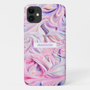 Case-Mate iPhone Case Crème Glacée D'été Personnalisée Nom Féminin