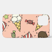 Coques Case-Mate iPhone Crème glacée mignonne & Lollipopes : sans couture (Verso (horizontal))