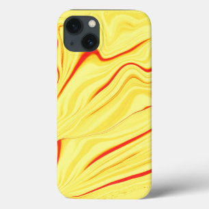 Case-Mate iPhone Case Crème mangue, avec trait de corail ou de rouge cou