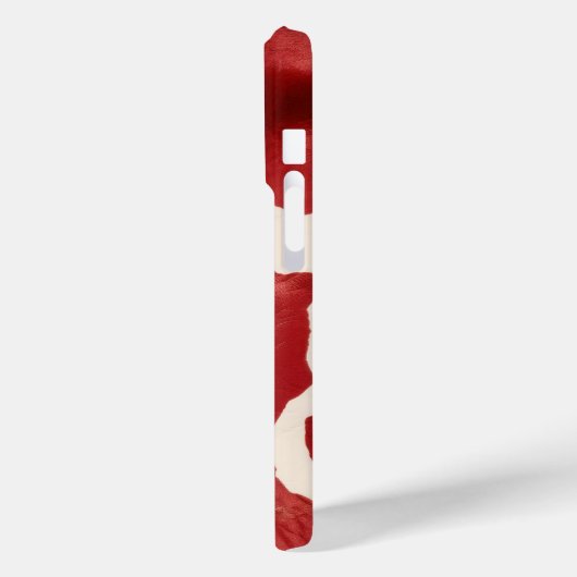 Coques Case-Mate iPhone Crème Rouge Or Occidental (Verso / Gauche)