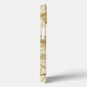 Coques Case-Mate iPhone Crème rustique Earthy Feuille beige (Verso / Droite)