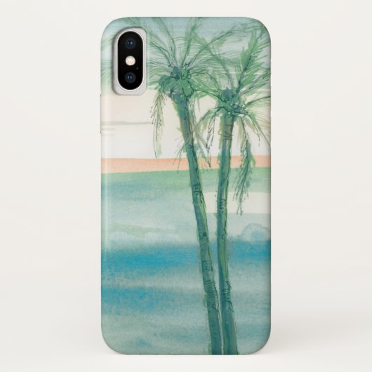 Coques Case-Mate iPhone Crépuscule paisible tropical (Dos)