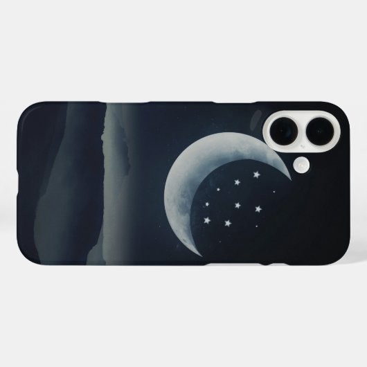 Coques Case-Mate iPhone Crescent Moon (Verso (horizontal))