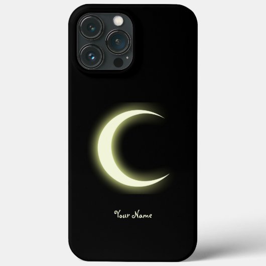 Coques Case-Mate iPhone Crescent Moon brillant esthétique (Verso)
