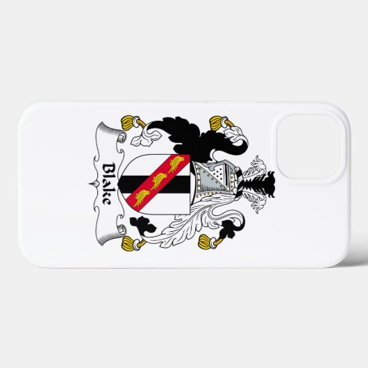 Coques Case-Mate iPhone Crest de Blake (Verso (horizontal))