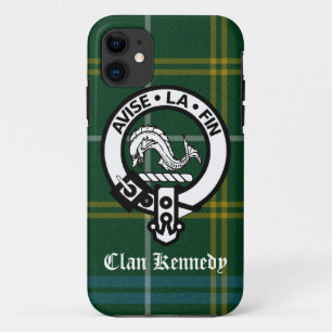 Coque iPhone 11 Crest tartan
