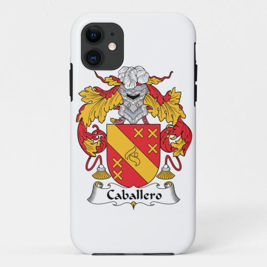Coques Case-Mate iPhone Crête de famille de Caballero (Dos)