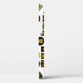 Coques Case-Mate iPhone Crêtes héraldiques, dessins symboliques. (Verso / Gauche)