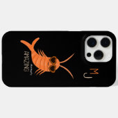 Coques Case-Mate iPhone Crevette avec lunettes de soleil (Verso (horizontal))