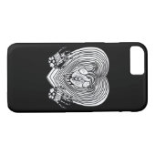Coques Case-Mate iPhone Crier Coeur classique - Squelette Mains Coeur (Dos (Horizontal))