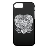 Coques Case-Mate iPhone Crier Coeur classique - Squelette Mains Coeur (Dos)