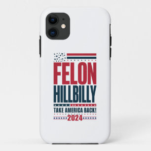 Case-Mate iPhone Case Criminel Hillbilly 2024 Trump Vance Élection 2024