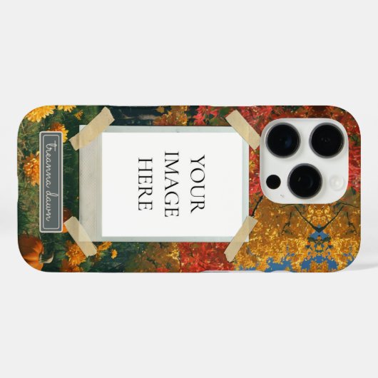 Coques Case-Mate iPhone Crimson Fall (Verso (horizontal))