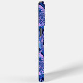 Coques Case-Mate iPhone Crimson Rosella Tropical Blue (Verso / Droite)