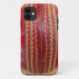 Coque Case-Mate Pour iPhone Crimson Stitch Focus : Gros plan du coeur du crick