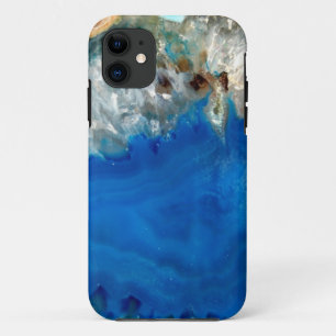 Etui iPhone Case-Mate cristal bleu