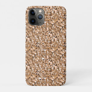Coques Pour iPhone cristal druzy - couleur or rose