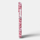 Coques Case-Mate iPhone cristal druzy - quartz rose rose (Verso / Gauche)