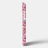Coques Case-Mate iPhone cristal druzy - quartz rose rose (Verso / Gauche)