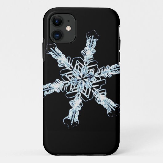 Coques Case-Mate iPhone Cristal stellaire de neige (Dos)