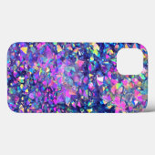 Coques Case-Mate iPhone Cristaux à bulles tombantes (Verso (horizontal))