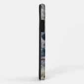 Coques Case-Mate iPhone Cristaux bleus de fluorine dans Matrix (Dos/Droite)