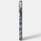 Coques Case-Mate iPhone Cristaux de givre de glace Texture (Verso / Gauche)