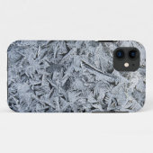 Coques Case-Mate iPhone Cristaux de givre de glace Texture (Dos (Horizontal))
