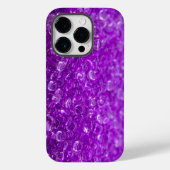 Coques Case-Mate iPhone cristaux de parties scintillant violet (Verso)