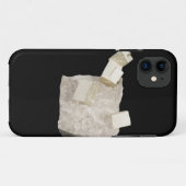 Coques Case-Mate iPhone Cristaux de pyrite en schiste (Dos (Horizontal))
