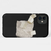 Coques Case-Mate iPhone Cristaux de pyrite en schiste (Dos (Horizontal))