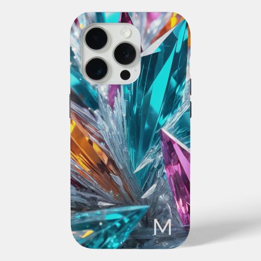 Coques Case-Mate iPhone Cristaux multicolores (Verso)